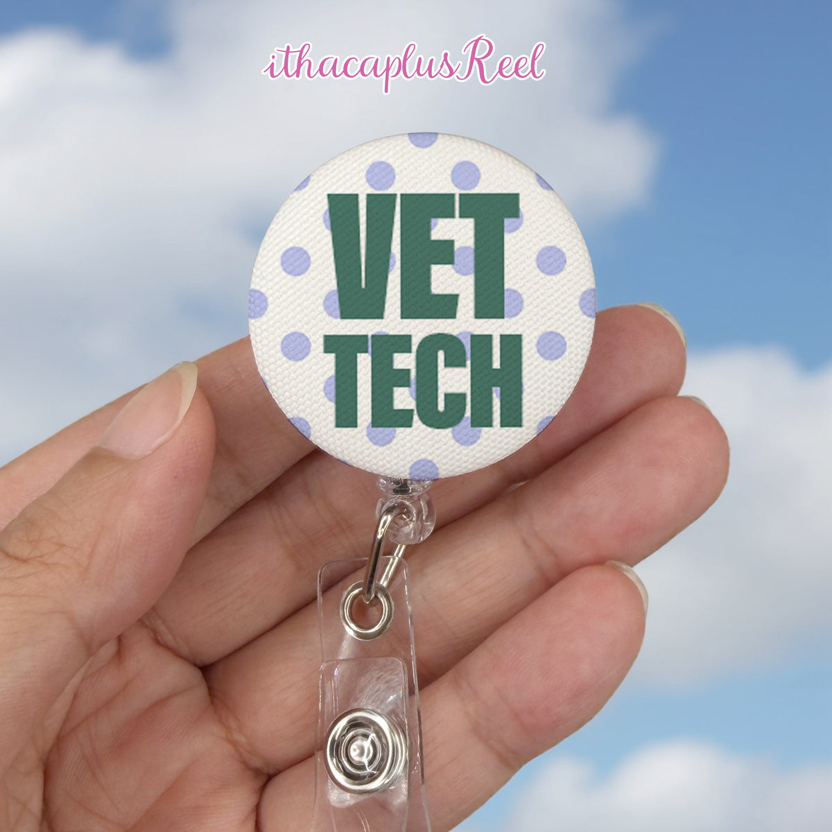 New Fabric Retractable Badge Reel