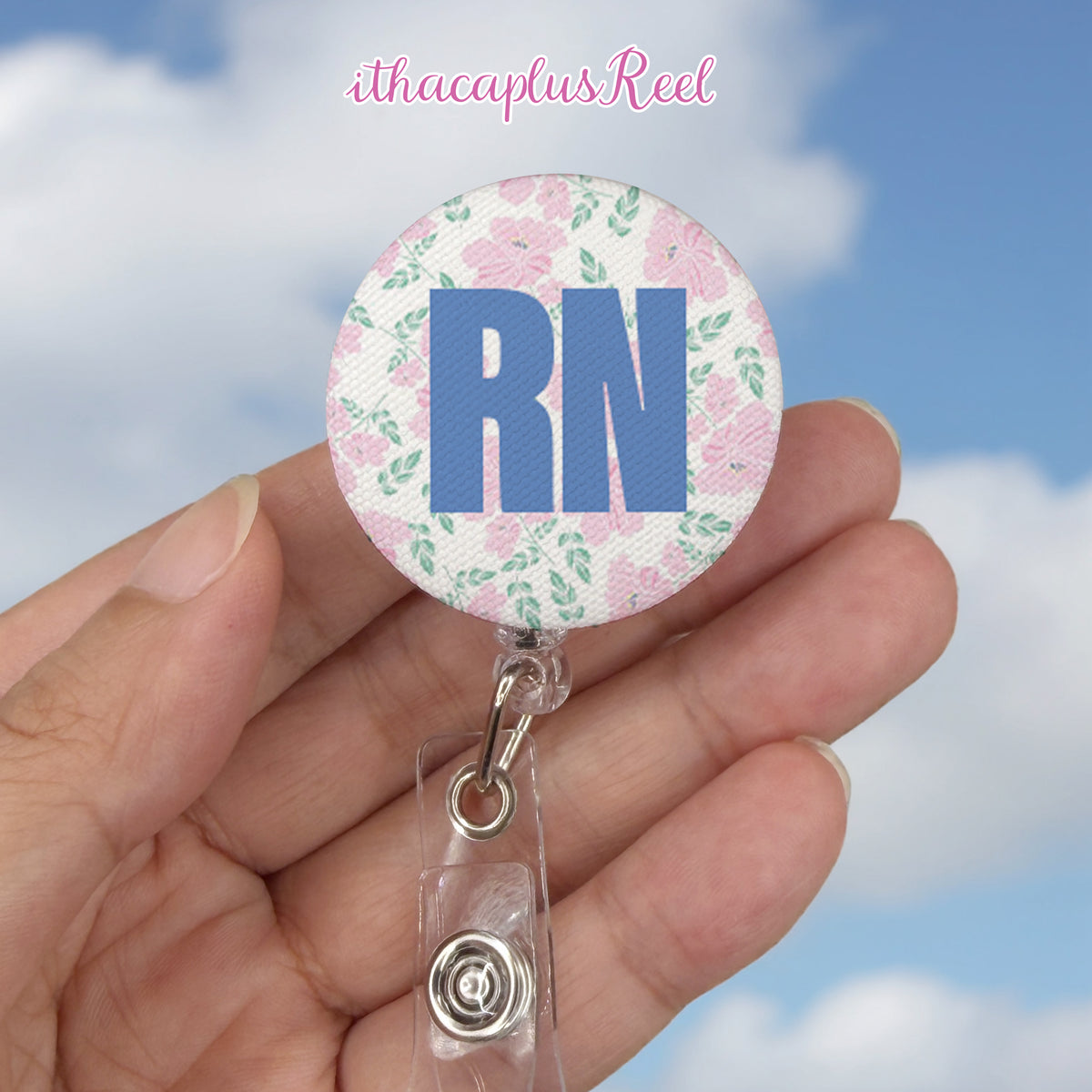 New Fabric Retractable Badge Reel