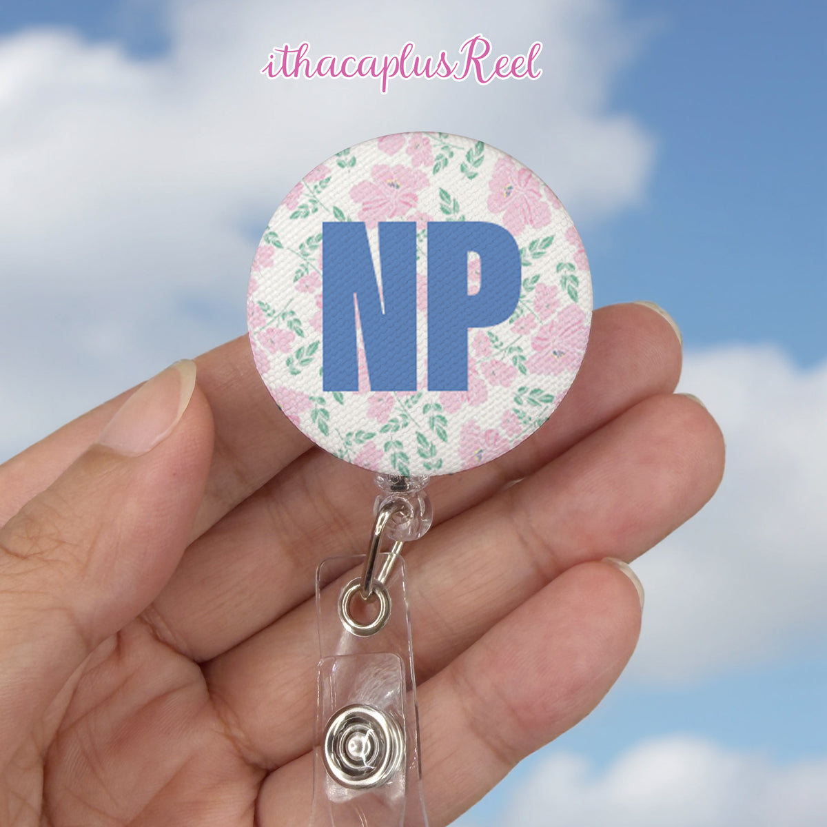 New Fabric Retractable Badge Reel