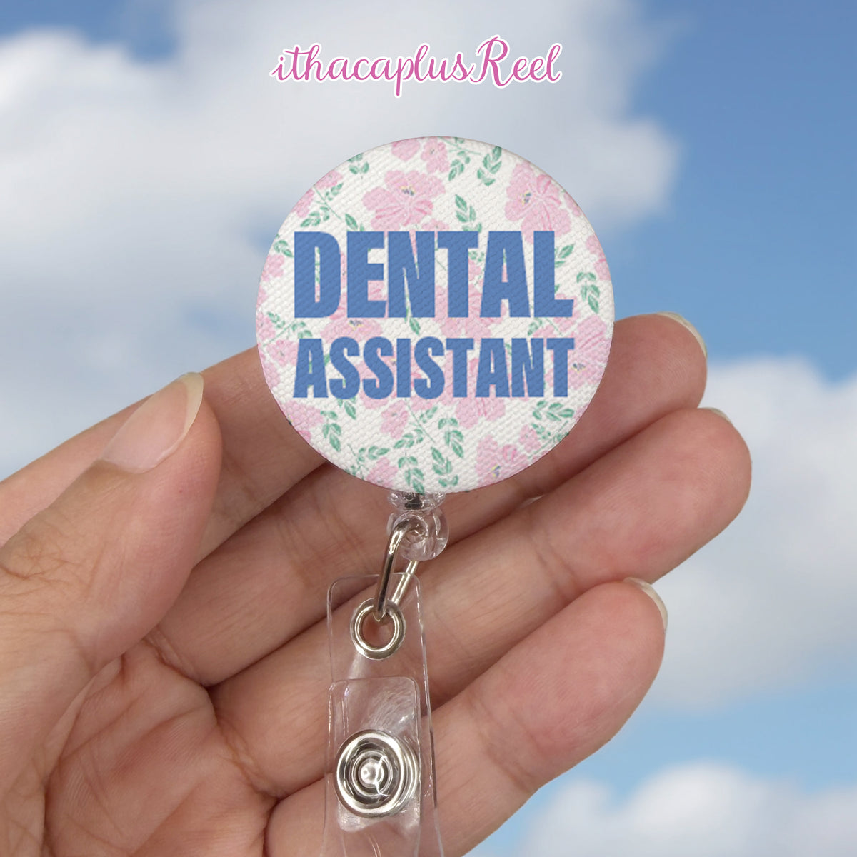 New Fabric Retractable Badge Reel